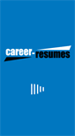 Mobile Screenshot of careerresumes.com